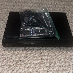 LG Black Blu Ray Player with Remote Control